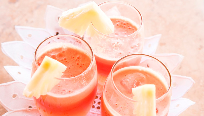 eau et fruits