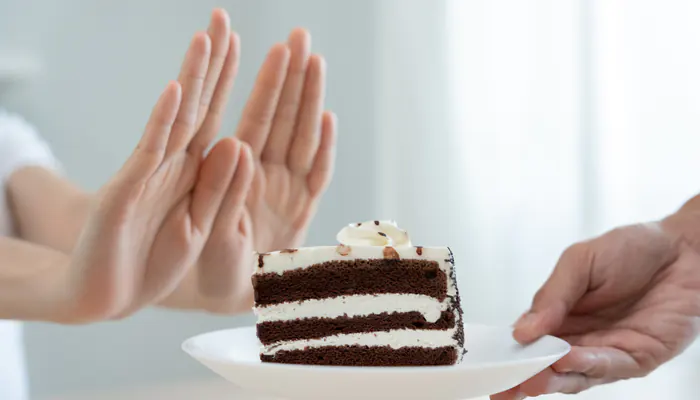 refuser du gateau