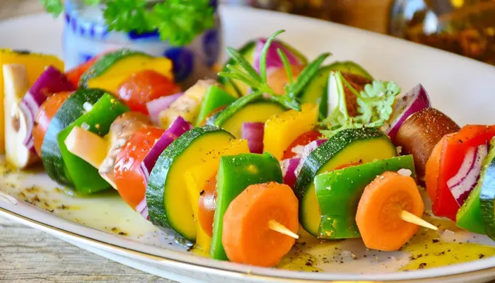 brochette de légumes